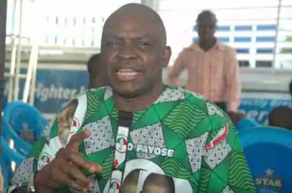 2019 Election : I’m Declaring By October 1 – Fayose
